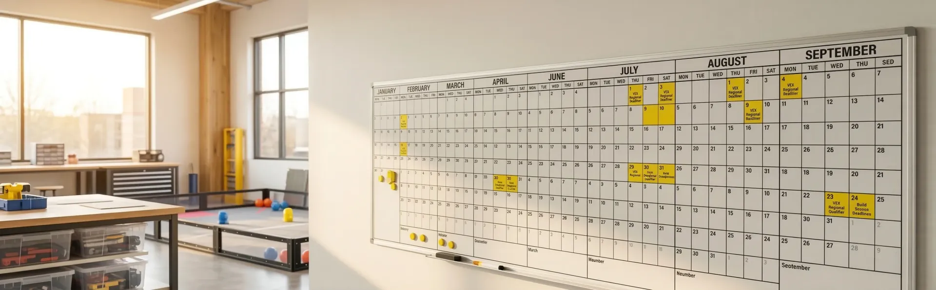 School calendar and schedule